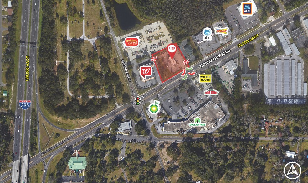 More Photos Of 7211 Normandy Blvd, Jacksonville Fast Food For Lease