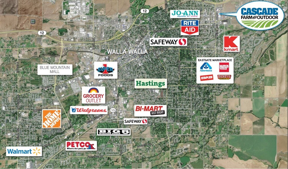 More Photos Of 598 N Wilbur Ave, Walla Walla Supermarket For Lease