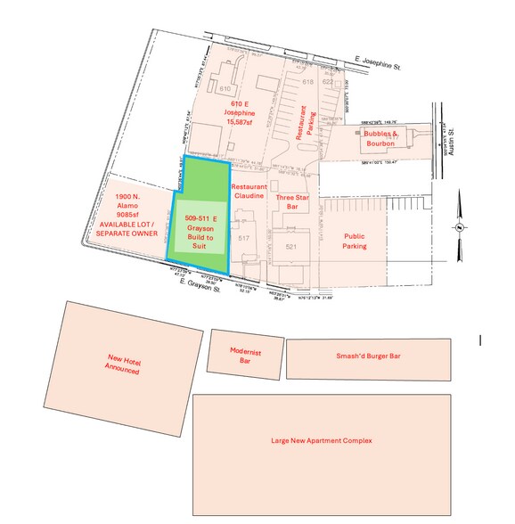 More Photos Of 511 E Grayson St, San Antonio Restaurant For Lease