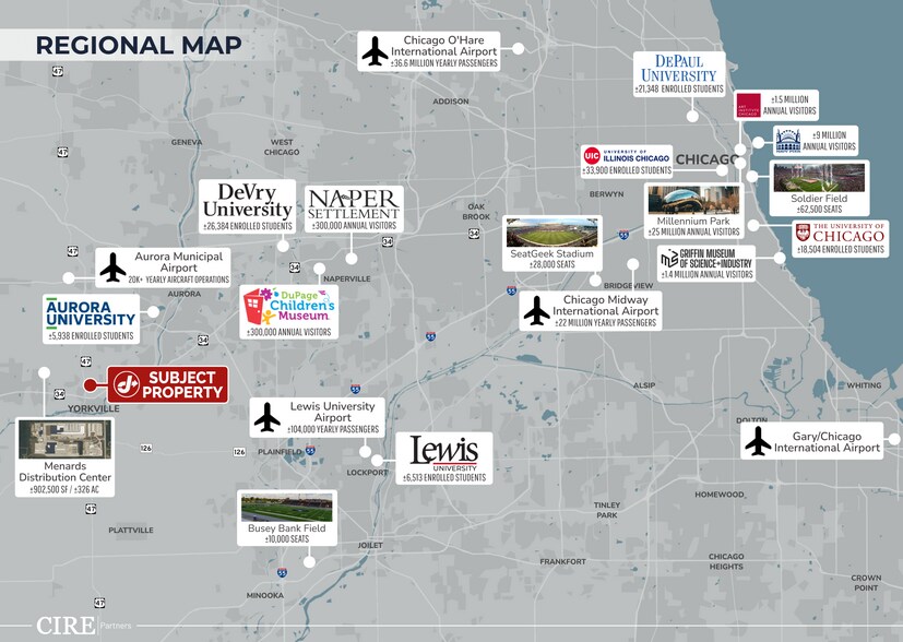 More Photos Of 1845 Marketview Dr, Yorkville Auto Repair For Sale