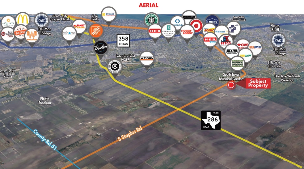 More Photos Of S Staples @ CR 41, Corpus Christi Land For Sale