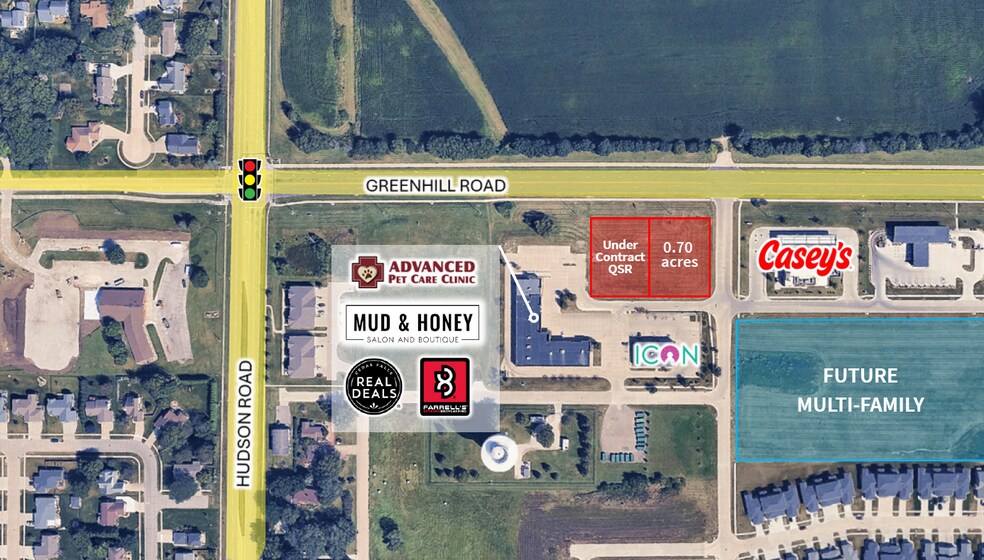 Primary Photo Of Greenhill Road & Algonquin Drive, Cedar Falls Land For Sale