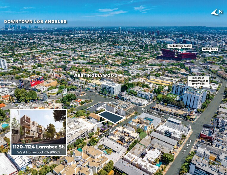 More Photos Of 1124 Larrabee St, West Hollywood Land For Sale