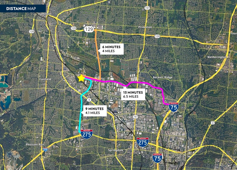 More Photos Of 2975 Symmes Rd, Fairfield Warehouse For Lease