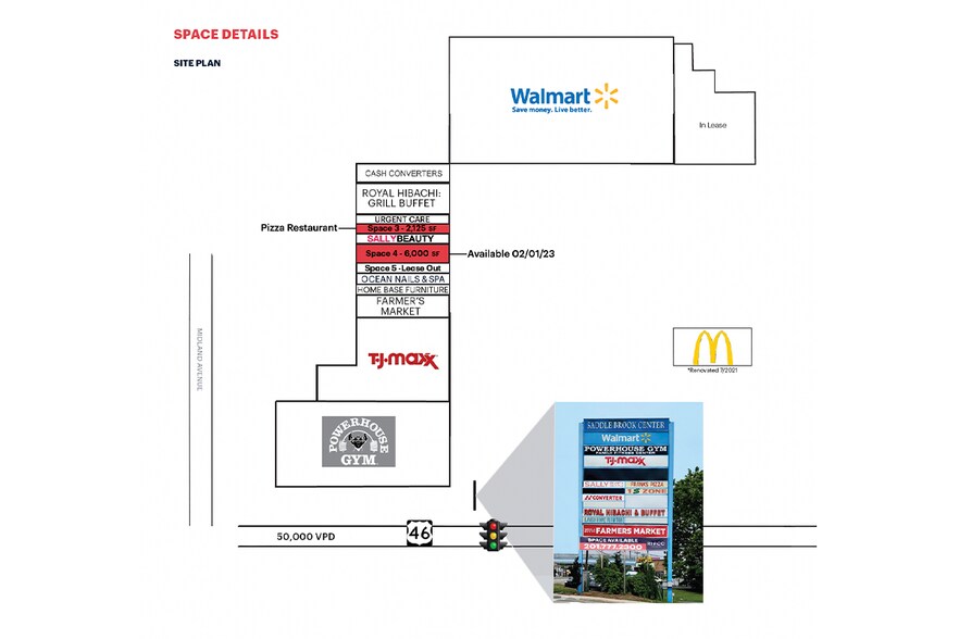 More Photos Of 189 W Route 46, Saddle Brook Unknown For Lease