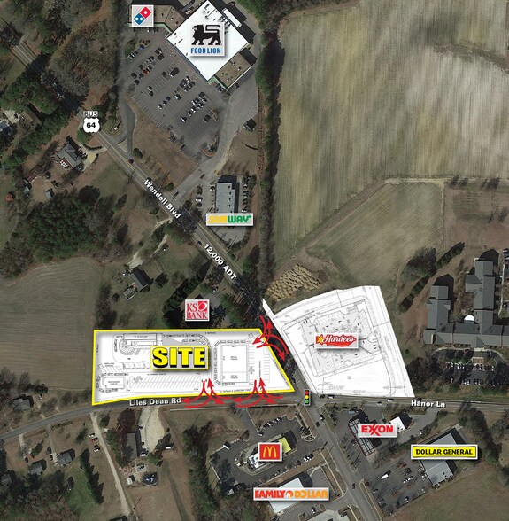 More Photos Of Wendell Blvd & Liles Dean Rd, Wendell Land For Sale