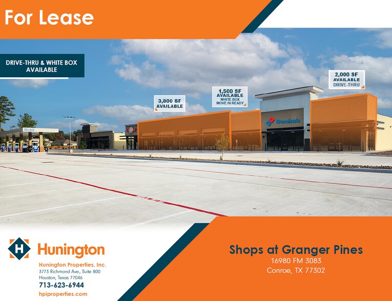 Primary Photo Of FM 3083 & Granger Pines Way, Conroe General Retail For Lease