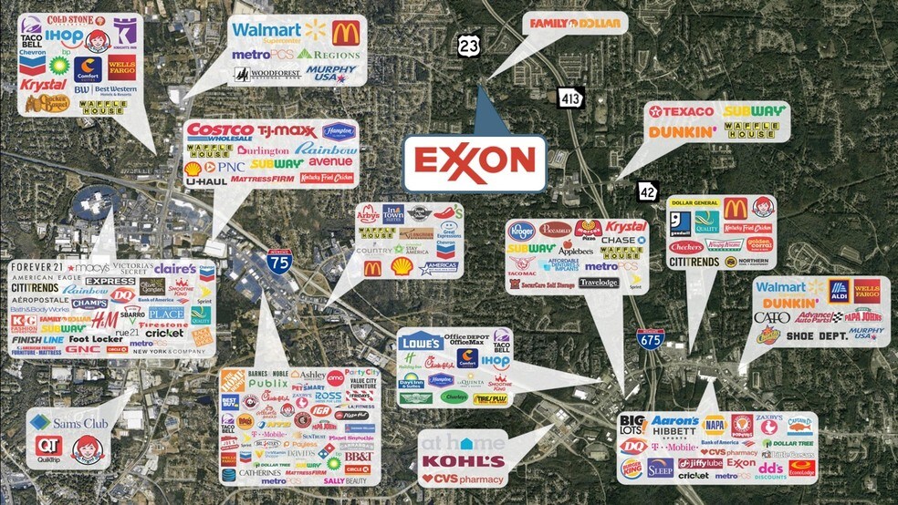 More Photos Of 5969 Highway 42, Rex Convenience Store For Sale