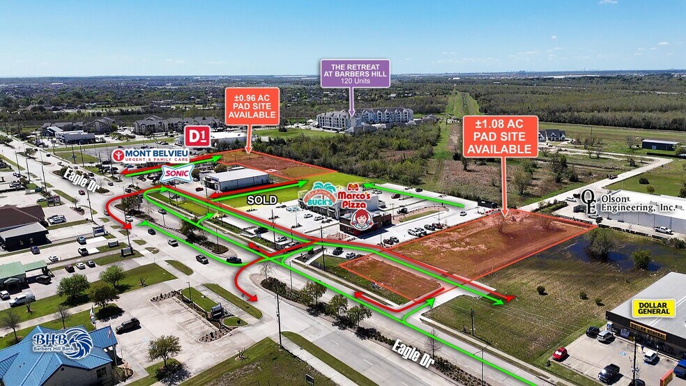 More Photos Of SWQ FM 565 & Eagle Dr, Mont Belvieu Land For Lease