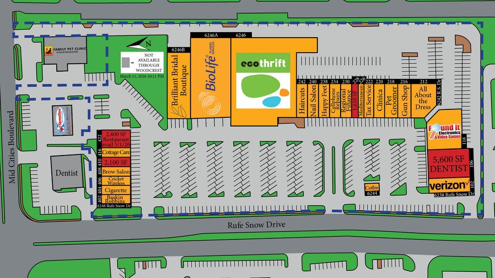 More Photos Of 6246 Rufe Snow Dr, Fort Worth Unknown For Lease