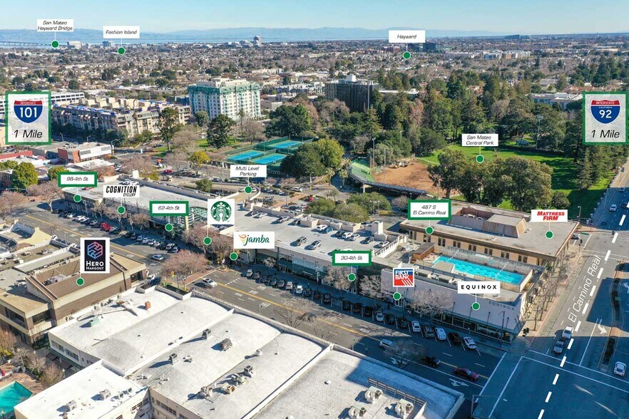 More Photos Of 4-98 E 4th Ave, San Mateo Unknown For Lease