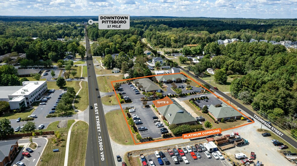 More Photos Of 987 East St, Pittsboro Storefront Retail Office For Lease