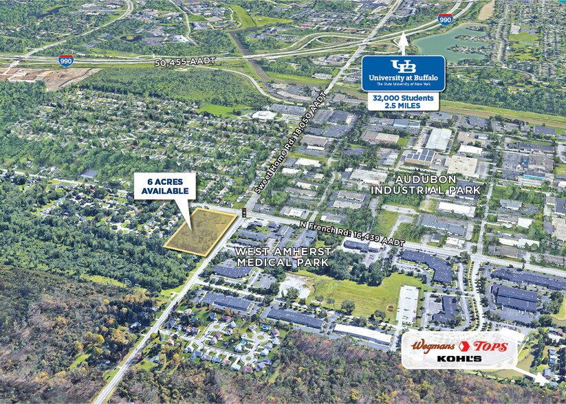 More Photos Of 2801 Sweet Home Rd, Amherst Land For Lease