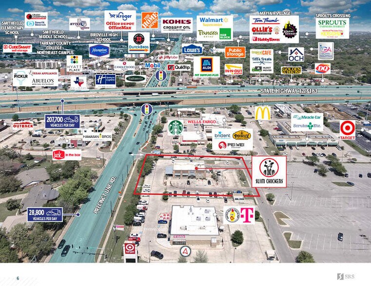 More Photos Of 1420 Precinct Line Rd, Hurst Fast Food For Sale