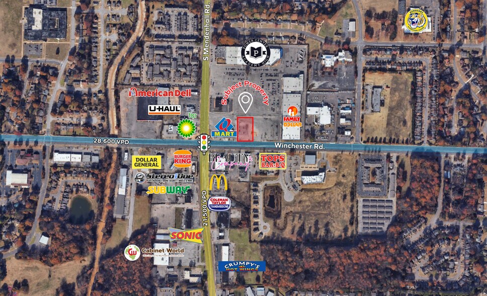 More Photos Of 5364 Winchester Rd, Memphis Land For Lease