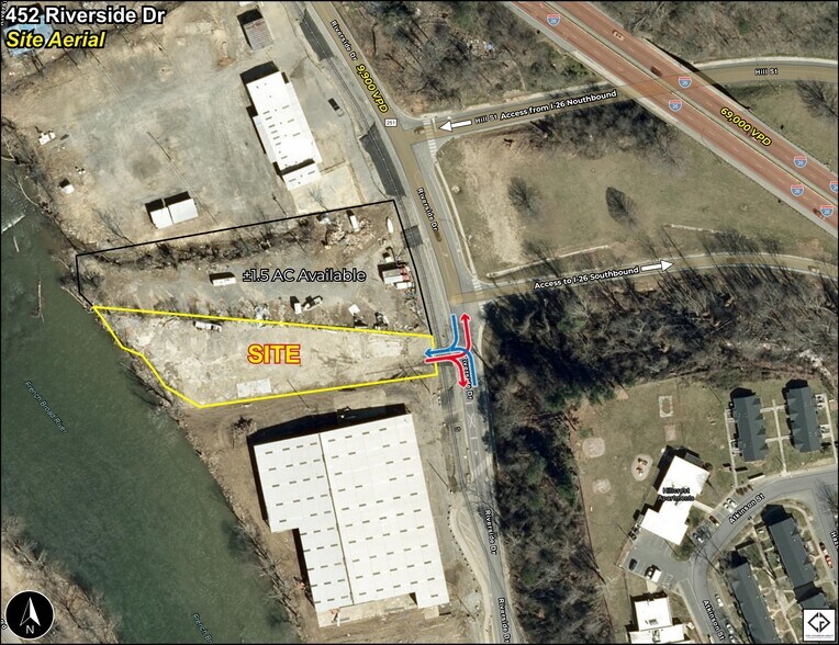 Primary Photo Of 452 Riverside Dr, Asheville Land For Lease