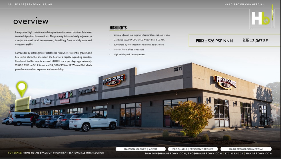 More Photos Of 3511 SE J St, Bentonville General Retail For Lease