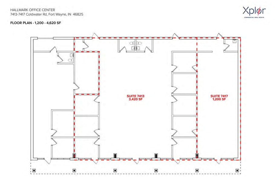 More Photos Of 7401 Coldwater Rd, Fort Wayne Unknown For Lease