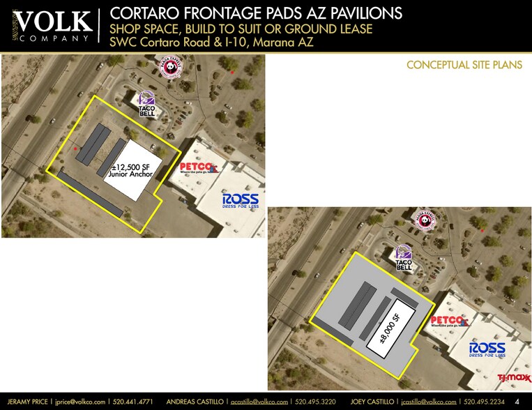 More Photos Of SWC N Cortaro & I-10 Rd, Tucson General Retail For Lease