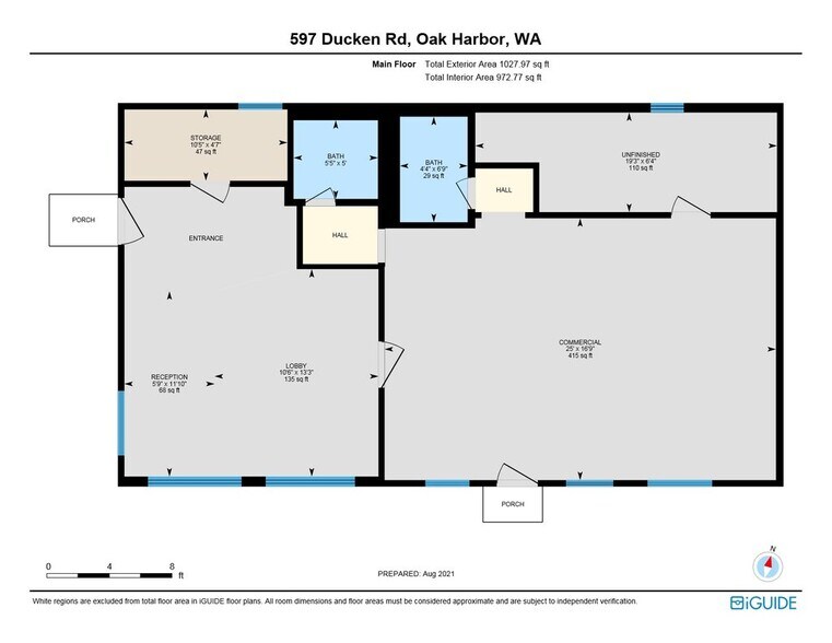 More Photos Of 597 Ducken Rd, Oak Harbor Golf Course Driving Range For Sale