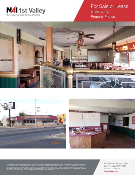 More Photos Of 1030 El Paseo Rd, Las Cruces Restaurant For Lease