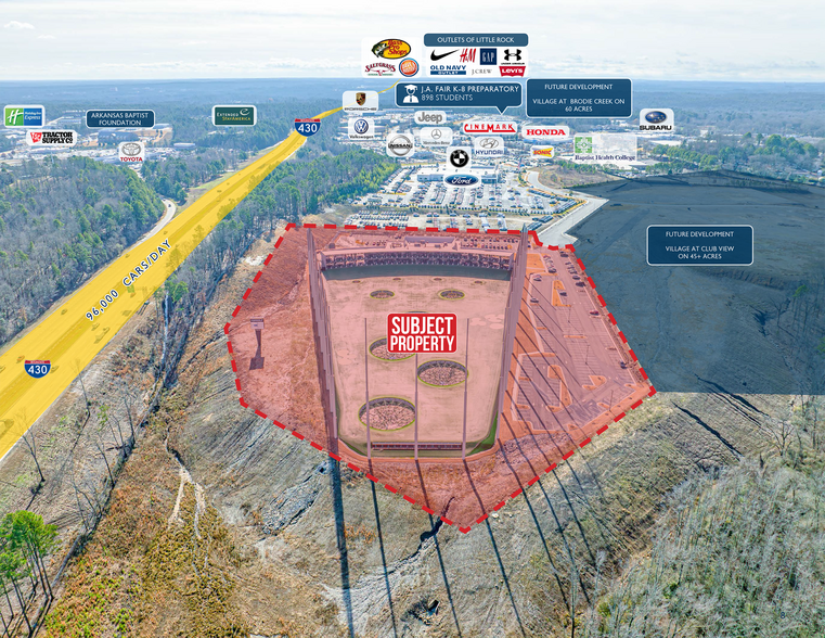 More Photos Of 5 Topgolf Way, Little Rock Sports And Entertainment For Sale