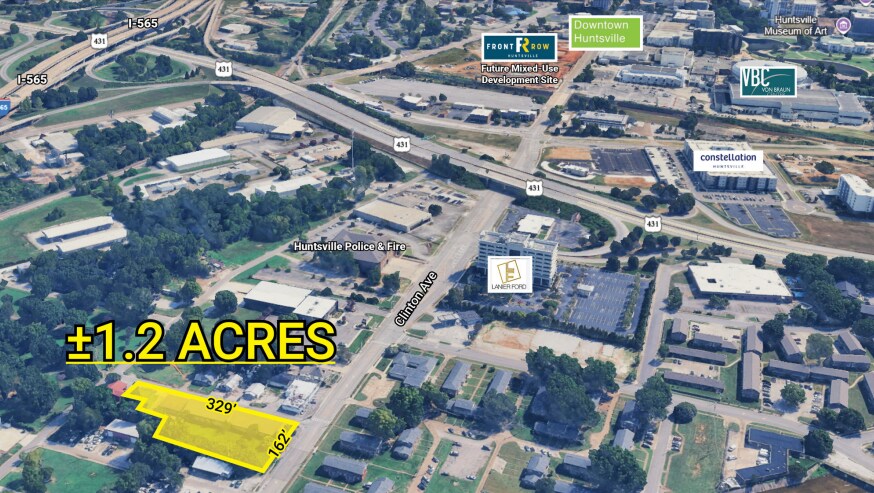 Primary Photo Of 2216 Clinton Ave, Huntsville Land For Sale
