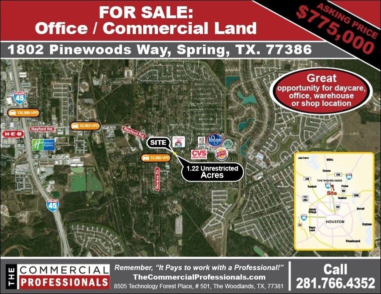 More Photos Of 1802 Pinewoods Way, Spring Specialty For Sale