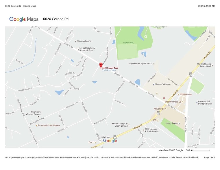 More Photos Of 6626 Gordon Rd, Wilmington Office For Sale
