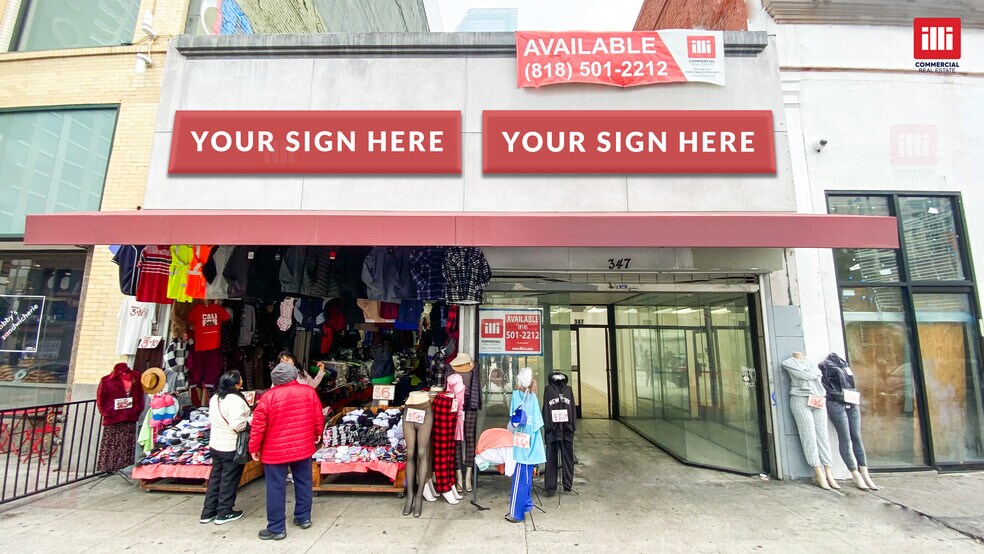 More Photos Of 347-349 S Broadway, Los Angeles Storefront For Lease