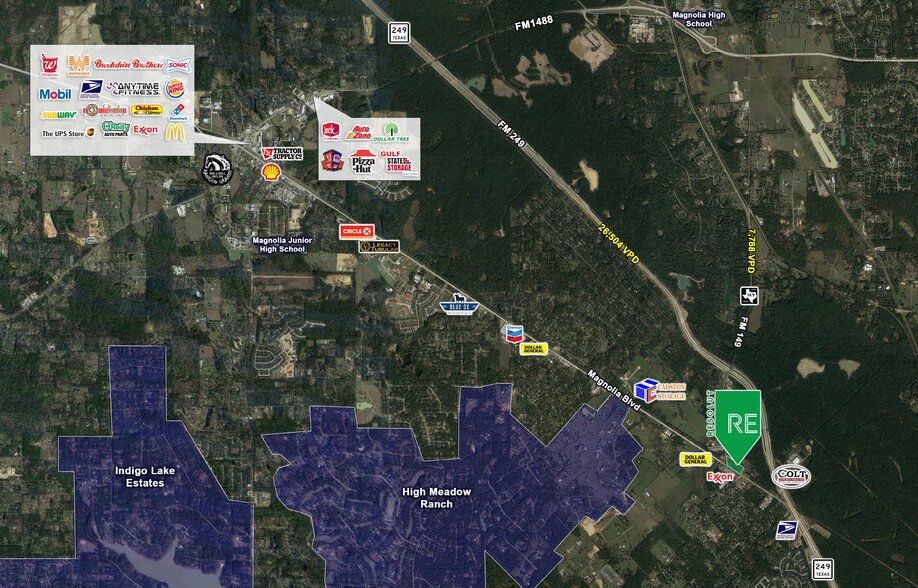 More Photos Of 35502 FM 149 Rd, Pinehurst Freestanding For Lease
