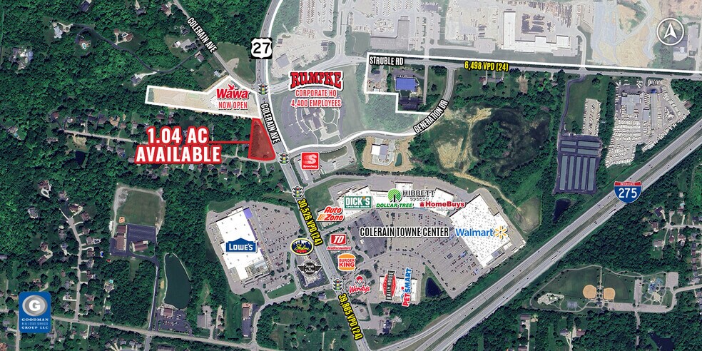 Primary Photo Of 10299 Colerain Ave, Cincinnati Land For Lease