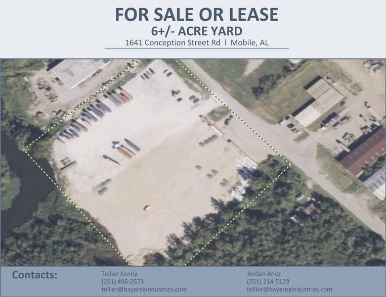 Primary Photo Of 1641 Conception Street Rd, Mobile Land For Sale