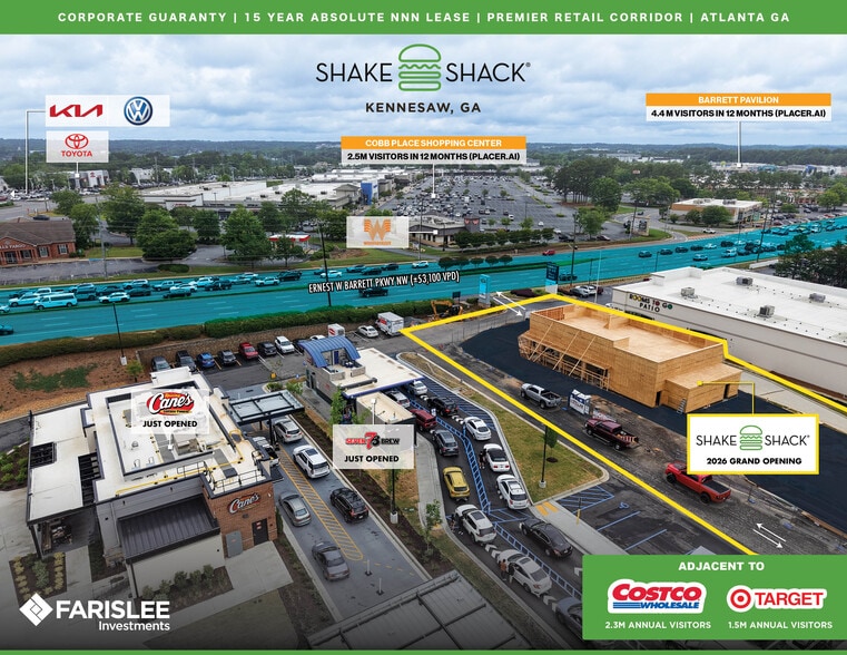 More Photos Of 845 Ernest W Barrett Pky NW, Kennesaw Fast Food For Sale