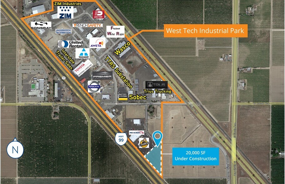 More Photos Of 6156 Lincoln Ct, Fowler Industrial For Lease