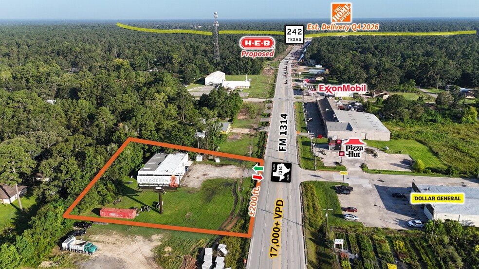 More Photos Of 17018 FM 1314, Conroe Warehouse For Sale