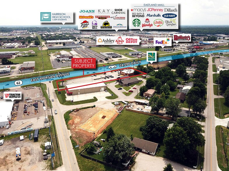 More Photos Of 5100 E Morgan Ave, Evansville Restaurant For Lease