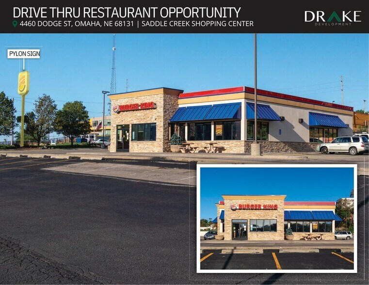 More Photos Of 4460 Dodge St, Omaha Fast Food For Lease