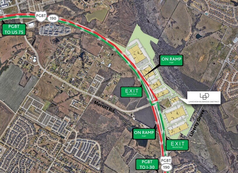 More Photos Of 8220 Merritt Rd, Rowlett Industrial For Sale