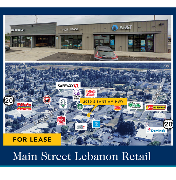 Primary Photo Of 2070-2090 S Santiam Hwy, Lebanon General Retail For Lease