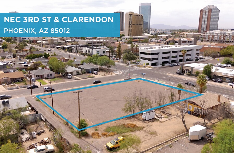 Primary Photo Of NEC 3rd St & Clarendon, Phoenix Land For Sale