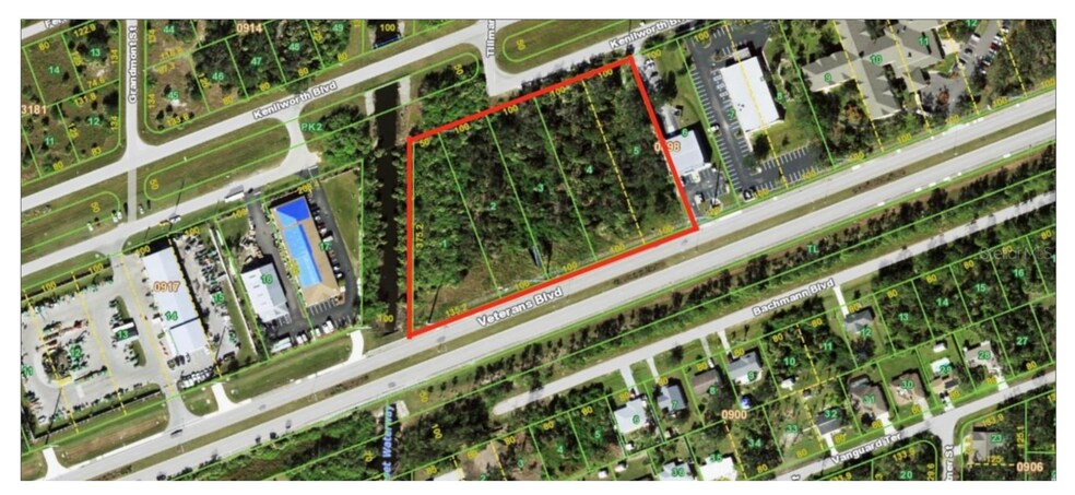 Primary Photo Of 20169 20169,20177,20185,20193 KENILWORTH BOULEVARD Blvd, Port Charlotte Land For Sale