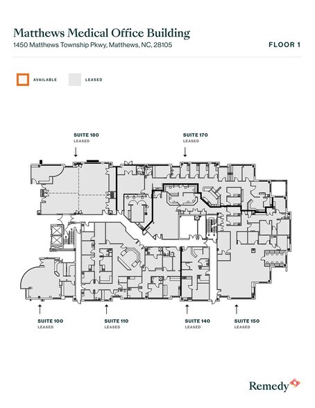 More Photos Of 1450 Matthews Township Pky, Matthews Medical For Lease