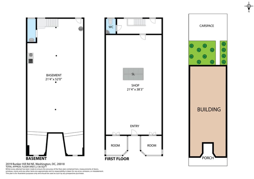 More Photos Of 2019 Bunker Hill Rd NE, Washington Storefront For Sale