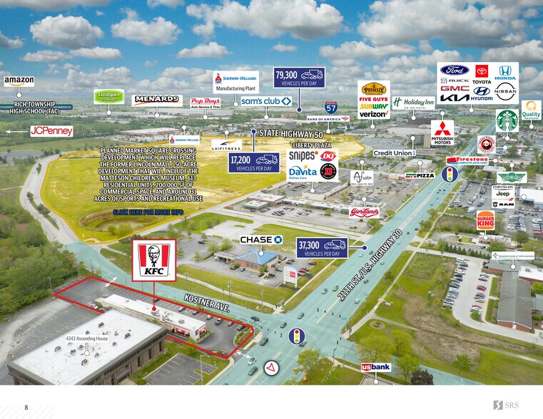 More Photos Of 4349 211th St, Matteson Fast Food For Sale