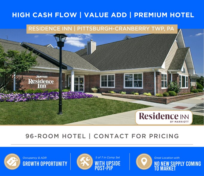 Primary Photo Of 1308 Freedom Rd, Cranberry Township Hotel For Sale