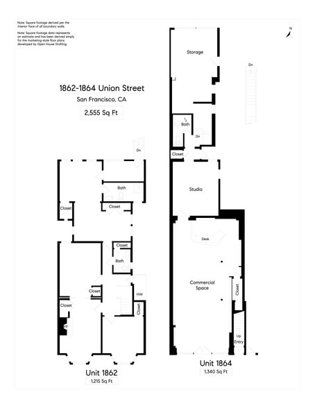 More Photos Of 1864 Union St, San Francisco Storefront Retail Office For Sale