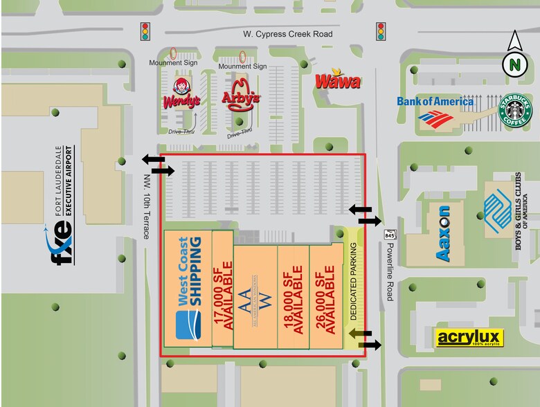 More Photos Of 6001 Powerline Rd, Fort Lauderdale Showroom For Lease