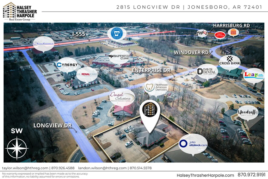 More Photos Of 2815 Longview Dr, Jonesboro Medical For Lease