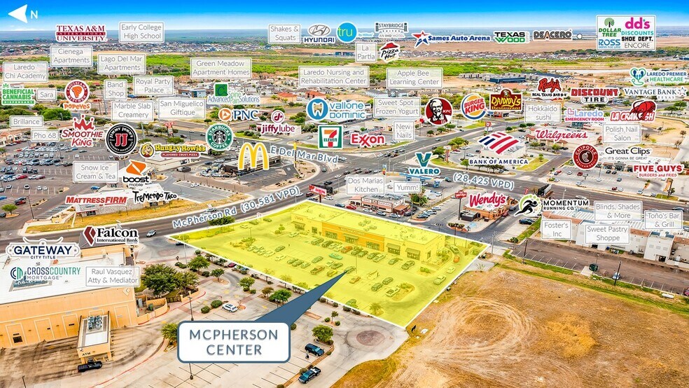 More Photos Of 7718 McPherson Rd, Laredo Freestanding For Lease